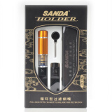 Sanda/三达 双重循环过滤可清洗型烟嘴 带自动弹射功能