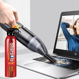 百年巨马【12V/220V通用】车载无线吸尘器大功率汽车用除尘清洁器120W强力 吸尘器+灭火器【12V220V有线款】