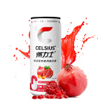 燃力士 CELSIUS 小白罐夜宵无负担 复合营养素风味饮料 8罐装【樱桃石榴口味】含气