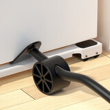 派居客洗衣机底座冰箱架子可移动冰柜置物架通用万向轮滚筒滑轮防震垫高支架 安装辅助撬棒（不含底座）