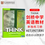 剑桥少儿英语Cambridge Think Starter级别  英文进口原版 练习册+在线练习 A1/Movers think教材 初高中自学书