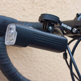 黑鸟（Blackbird） 自行车前灯德规公路山地自行车灯充电强光手电筒夜行灯骑行装备 L3 B 下挂款+铝合金延长架