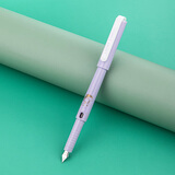 英雄（HERO）钢笔铱金笔小学生三年级正姿练字笔签字笔墨水笔 淡紫色 明尖EF