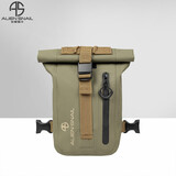 外星蜗牛骑行腿包摩托车装备男摩旅斜跨腰包男机车防水骑士包女户外装备 军绿色（拍下7-15天发货） 均码