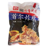 食芳溢韩国首尔炸鸡 1kg 韩式炸鸡裹粉脆皮无骨鸡肉块冷冻半成品 2包 1kg