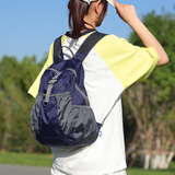 杉木山装户外超轻皮肤包女夏季轻便折叠双肩包便携运动背包轻薄旅行登山包 藏青/灰-蜘蛛25L