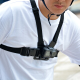 MAXCAM适用于dji大疆OSMO灵眸ACTION4 3 2运动相机胸带胸部固定肩带可调节穿戴gopro12 hero1109配件