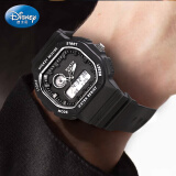 迪士尼（Disney）手表男潮流初高中学生电子表女多功能防水运动儿童手表MK-15226B