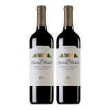 圣觅仙庄园（Chateau Ste.Michelle）赤霞珠干红葡萄酒Cabernet Sauvignon美国原瓶原装进口葡萄酒 2019年750ml*2瓶