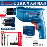 博世（BOSCH）手电钻家用电动螺丝刀GBM400电转起子机工具套装无级变速电动工具 自锁头+普通7件套