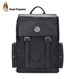 暇步士（Hush Puppies）男士双肩包英伦迷彩休闲15.6英寸电脑包通勤大容量新年礼物