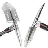 哈拿  HN-G35加长版工兵铲多功能户外野营车载折叠铁锹中国工铲大号铲