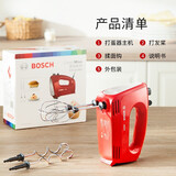 博世（BOSCH） 欧洲进口电动打蛋器家用烘焙打发小型打蛋机料理机【轻量快打】奶油打发器 【升级红色款】MFQCM20RCN