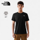 北面（The North Face）速干T恤男户外运动舒适吸湿排汗速干衣短袖  JK3 L/175