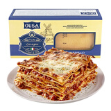 欧萨意大利进口千层面皮500g 意大利千层皮薄宽面皮肉酱意粉意面