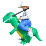 TaTanice儿童恐龙充气服玩具充气人偶服饰幼儿园表演道具六一儿童节礼物