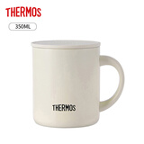 膳魔师(THERMOS)保温杯350ml日本进口真空不锈钢简约办公室水杯带盖保冷咖啡杯 JDG-351C MWH  送礼物