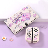 丸图 Switch OLED分体式保护壳oled游戏机保护套全包围喷油款防摔防污渍卡通手柄软壳 oled 仙女棒保护壳膜+帽 OLED