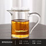 玻韵 泡茶杯红茶绿茶泡茶器玻璃过滤内胆茶具耐热功夫泡茶壶小套装 透明把泡茶壶