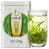 一杯香茶叶绿茶正宗安吉明前白茶100g2024新茶春茶散装自己喝