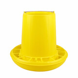 耐尔尼鸡料桶鸡食槽鸡鸭鹅饲料盆喂鸡食槽自动下料盆 喂鸽子料桶 20斤装鸡料桶