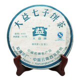 大益茶叶 普洱茶 生茶 8582青饼 随机批次 357g/饼 2007年一饼