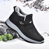 双星八特休闲鞋男爸爸鞋冬季加绒保暖运动棉鞋加厚长毛老人鞋中老年棉靴44