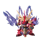 万代（BANDAI）高达Gundam拼插拼装模型玩具三国创杰传刘备 关羽 SD BB战士Q版 SD08-吕布 新安洲&赤兔马