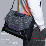 朴蓝笔记本电脑包手提16英寸14适用联想华为拯救者小新斜挎单肩大容量 全黑 【加大】16.3寸游戏本/可放键盘