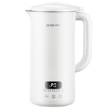 真米（ZEAMI）德国迷你豆浆机隔音微压家用免过滤煮熟多功能宿舍小型自动机破壁榨汁机 白色600mL 12叶刀