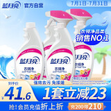 蓝月亮衣领净套装 500g×2瓶+500g×2瓶补  喷雾型深层去渍  衣领袖口助洗