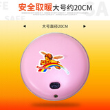 彩虹（RAINBOW） 彩虹暖手宝 充电暖宝宝 暖手器 电暖宝汤婆子无水迷你防爆电热饼 粉色-大号