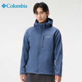 Columbia哥伦比亚软壳衣男24秋冬户外防风机织夹克外套 WE6885 478 XL