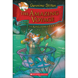 学乐 老鼠记者与幻想王国3：神奇航行 英文原版进口 儿童漫画桥梁书Geronimo Stiliton The Amazing Voyage（7-12岁）