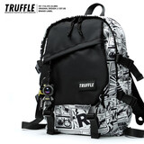 TRUFFLE原创民族风休闲双肩包男高中初中大学生书包小学生短途旅行大背包