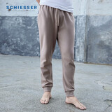 舒雅（Schiesser）男女同款棉质卫衣布柔软吸湿透气卫裤家居睡裤EZ/21922P 咖色7204 XL