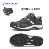 迪卡侬（DECATHLON）徒步鞋户外登山鞋防水防滑运动鞋透气徒步鞋子ODS MH100低帮 女款-蓝灰色（新老款随机发货） 37