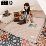 探险者探险者自动充气床垫单人户外便携式地垫睡垫防潮垫露营气垫床 蜂窝款双人3CM