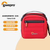 LOWEPRO乐摄宝卡片机相机包 适用于拍立得instax 12 尼康ZV-E10 佳能M200 富士 S8600 电池数据线硬盘收纳包 Tahoe CS 80（红色）