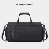 VICTORIATOURIST旅行包健身包男商务单肩运动包休闲手提包干湿分离V7020黑色