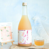 梅乃宿日本原装进口洋酒 梅乃宿果酒桃子酒柚子酒梅酒果肉酒 女士低度酒 果肉桃酒720ml