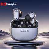 联想（Lenovo）真无线蓝牙耳机 入耳式蓝牙5.4运动跑步降噪音乐通话游戏低延迟  通用苹果华为小米手机LP56黑