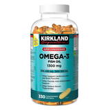 科克兰加拿大 Kirkland Signature 可兰深海鱼油Omega-3 330粒*1瓶