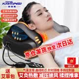 凯宾斯颈椎按摩器肩颈按摩仪 多功能家用颈部肩部全身热敷揉捏按摩枕按摩椅垫送父母长辈生日节日礼物 典雅黑气囊遥控
