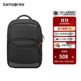 Samsonite新秀丽双肩背包男时尚多功能电脑包韩版休闲书包商务通勤包36B 36B*09