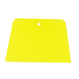 虎山飞鹰 胶刮板 塑料刮板 刮板刮片刮刀工具 胶刮刀贴墙纸壁纸工具套装 黄色胶刮板（1片）