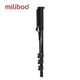 miliboo MTT705碳纤维独脚架 液压阻尼便携摄影摄像单反相机单脚架稳定器摄像机独角架 705铝合金独杆+脚钉（不含云台+三脚爪）