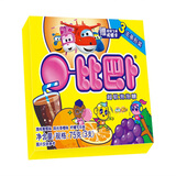 比巴卜混合条形三支装旋风组合泡泡糖75g