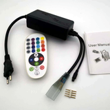 爱沐森 灯带led客厅吊顶七彩变色智能霓虹灯光带暗槽灯高亮三色自粘灯条 七彩遥控器