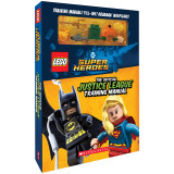 学乐 乐高 超级英雄战斗  附人偶 英文原版绘本 Lego Dc Comics Super Heroes Battle 6-9岁